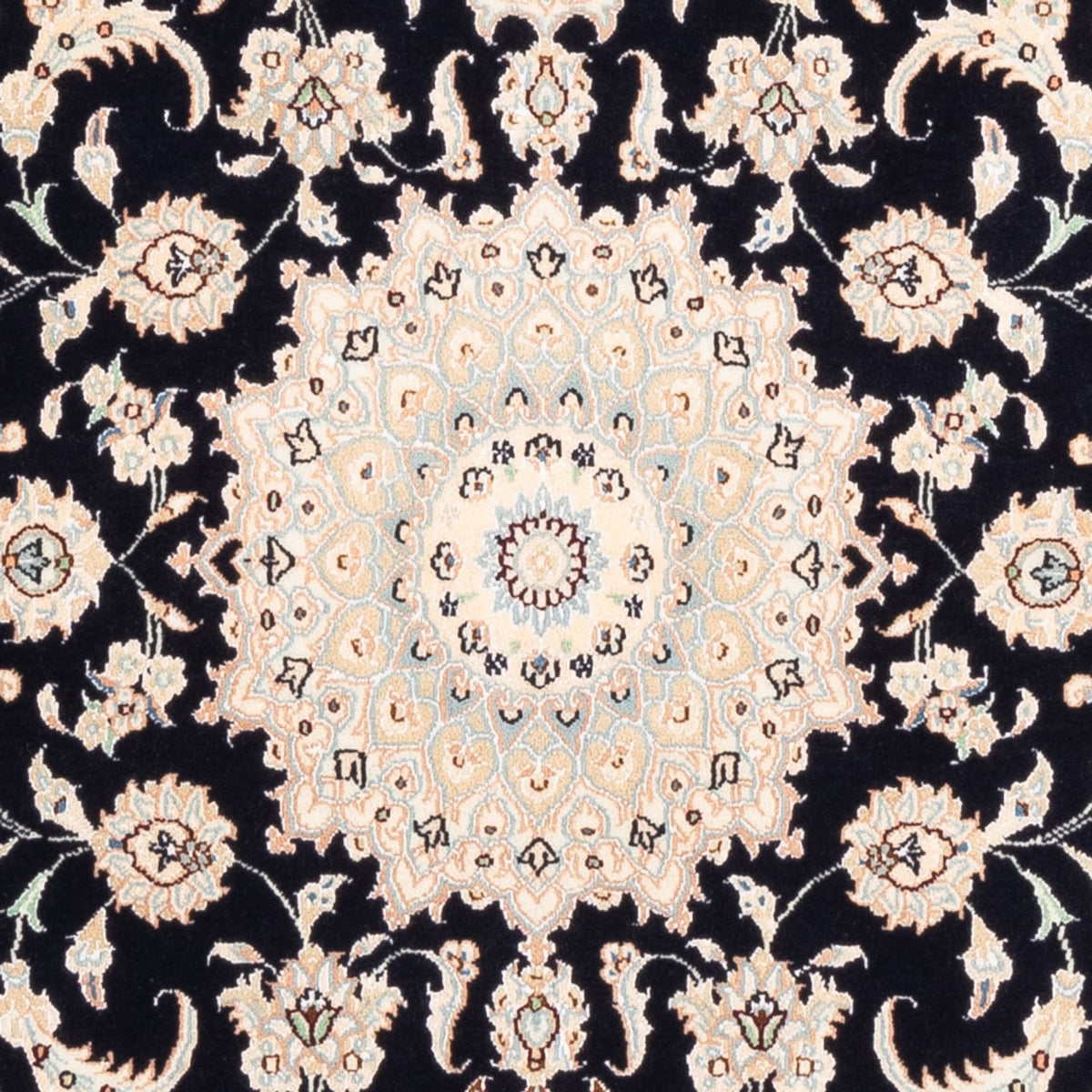 Persisk matta - Nain - Premium - 159 x 105 cm - mörkblå