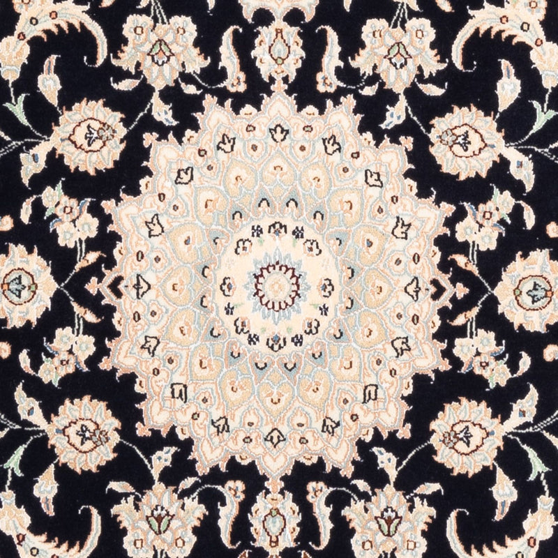 Persisk matta - Nain - Premium - 159 x 105 cm - mörkblå