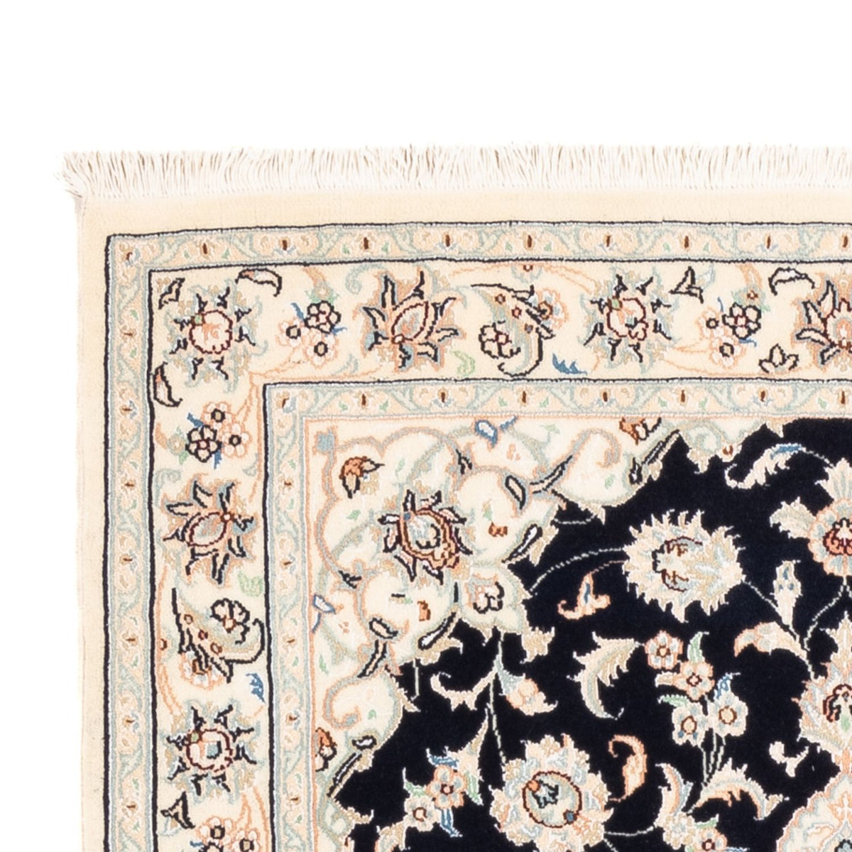 Persisk matta - Nain - Premium - 159 x 105 cm - mörkblå