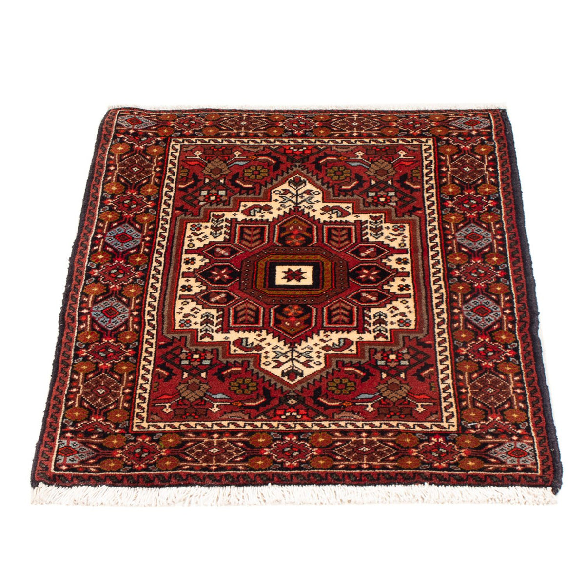 Persisk matta - Nomadic - 86 x 55 cm - grädde