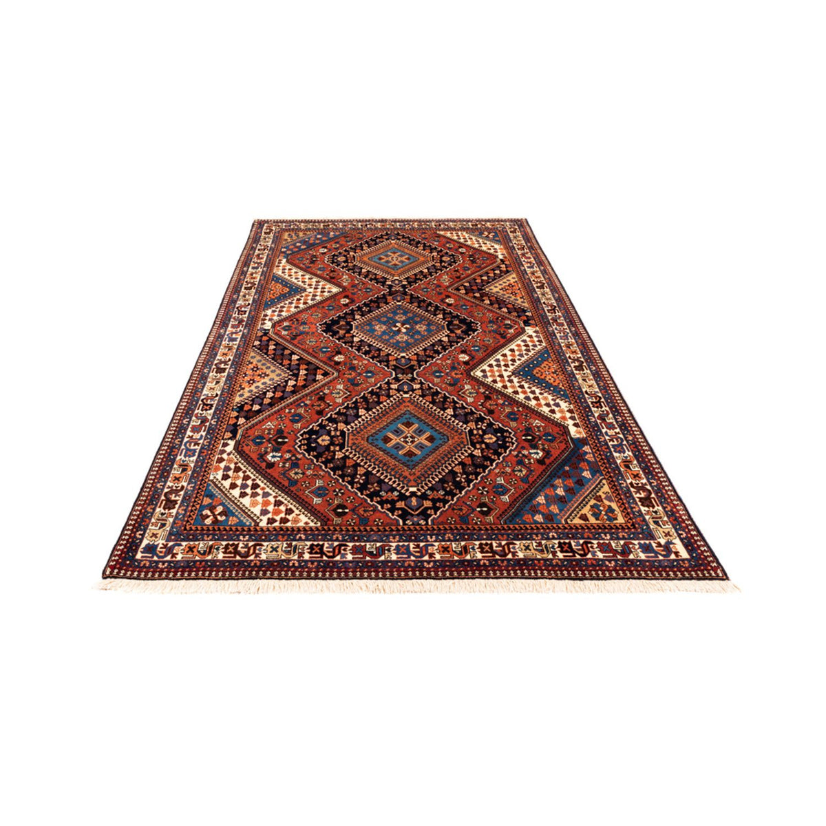 Persisk matta - Nomadic - 258 x 160 cm - röd