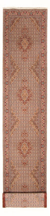 Tabriz - 50 Raj Mattan 78x407cm - Persisk matta - Löpare / Beige / 78 x 407 cm Löpare