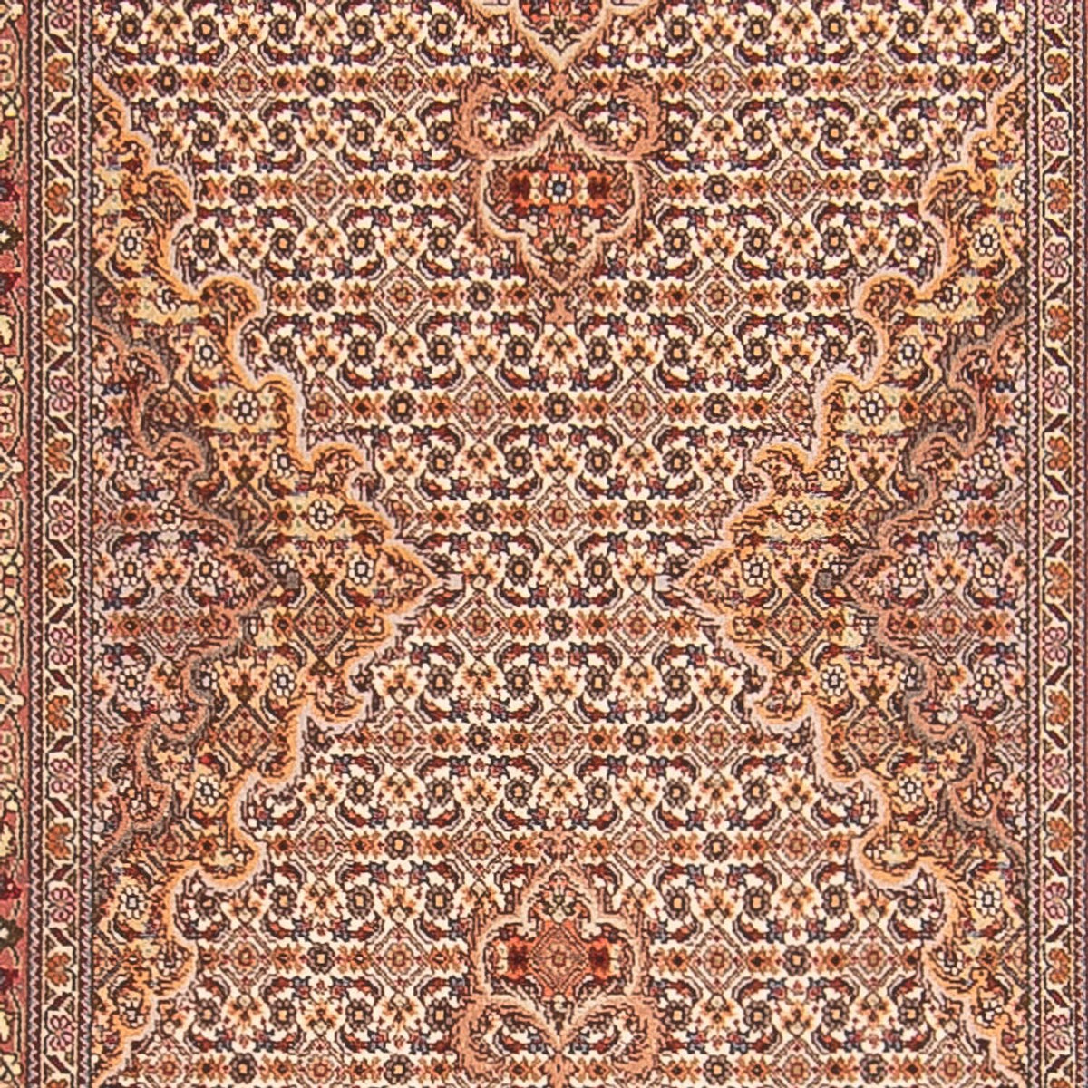 Runner Persisk matta - Tabriz - Royal - 407 x 78 cm - beige