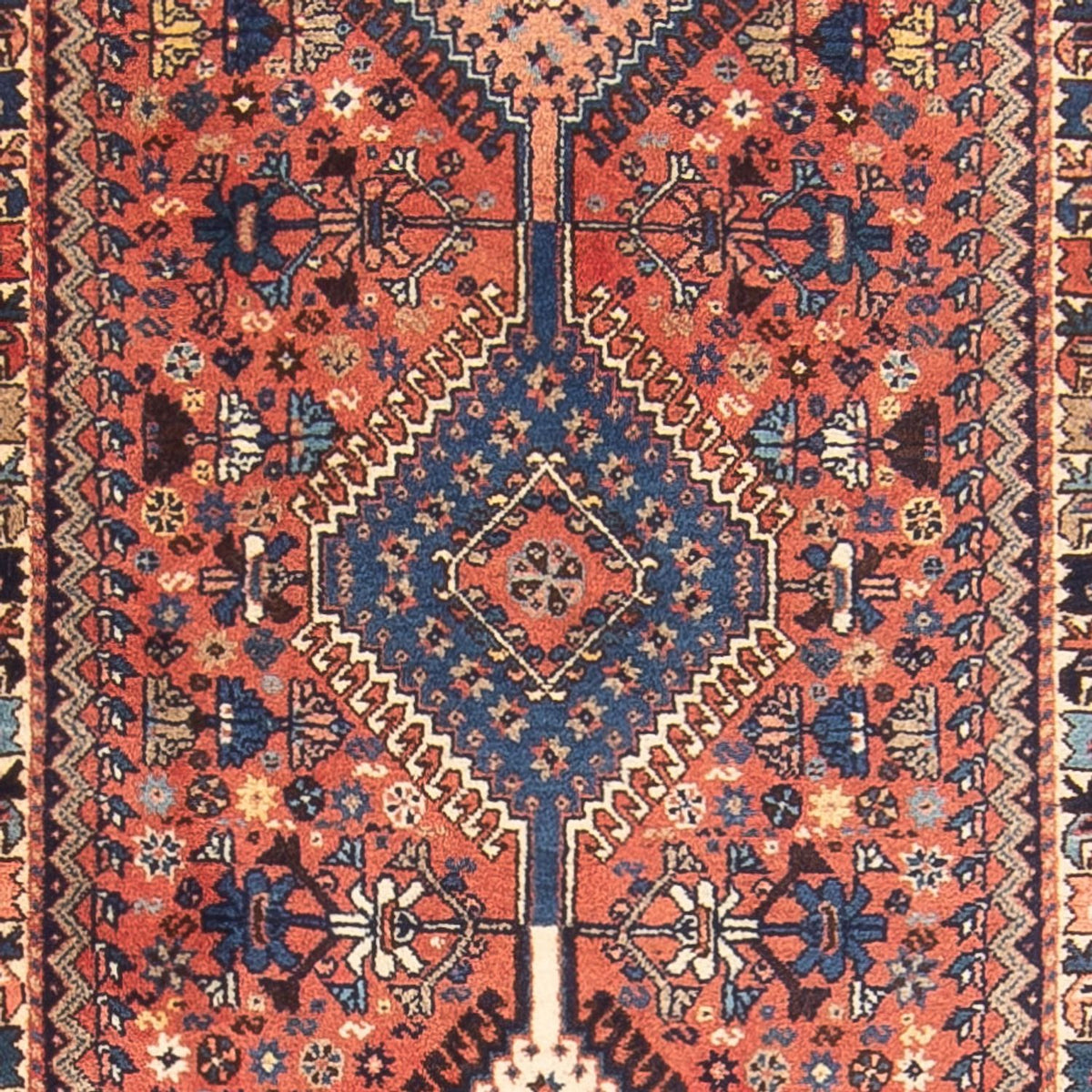 Runner Persisk matta - Nomadic - 383 x 80 cm - röd