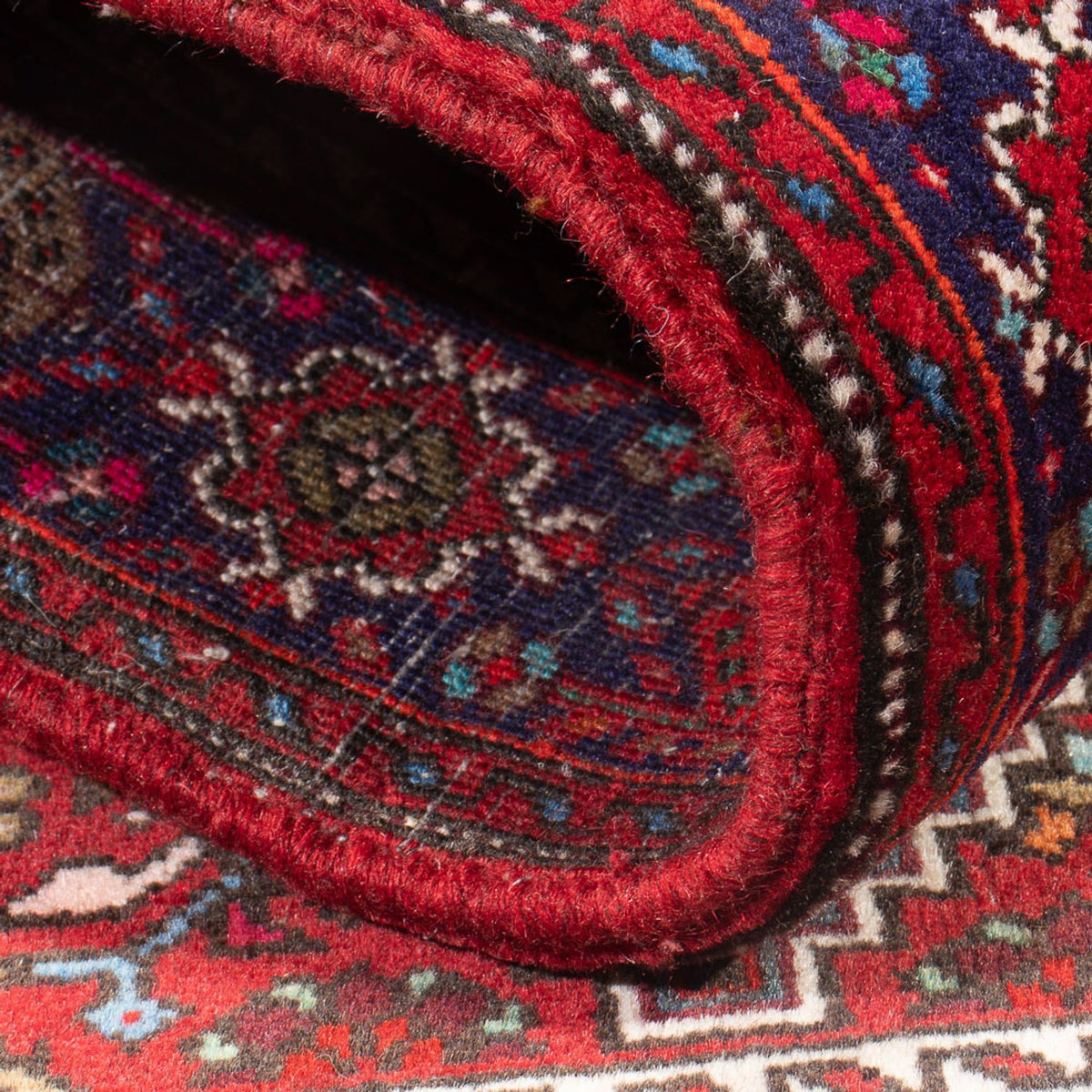 Persisk matta - Nomadic - 130 x 90 cm - ljusröd