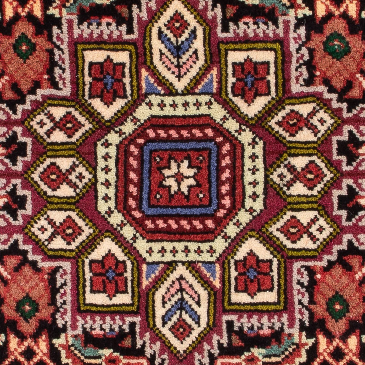 Persisk matta - Nomadic - 85 x 46 cm - grädde