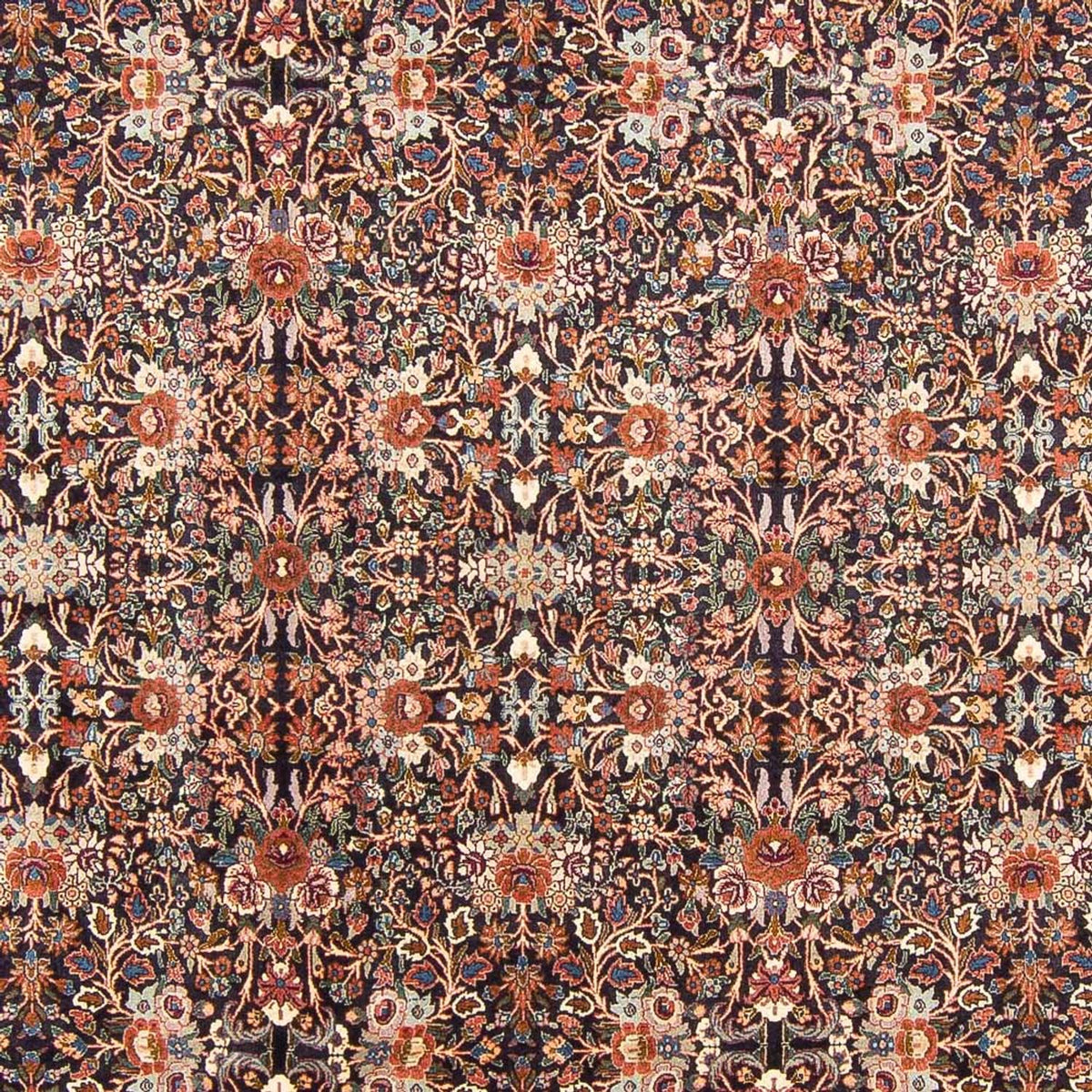 Persisk matta - Bijar - 305 x 200 cm - mörkblå