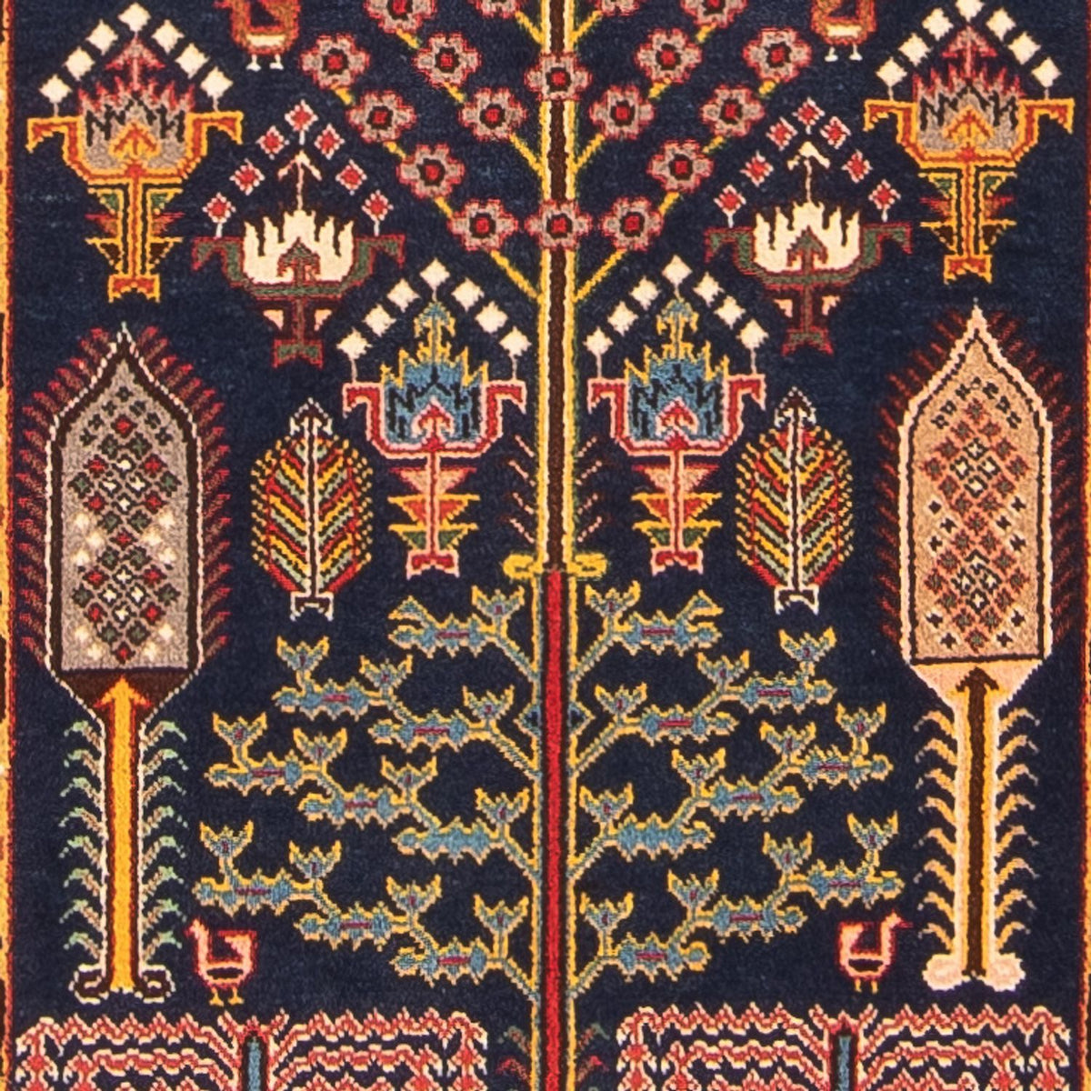 Runner Persisk matta - Nomadic - 486 x 97 cm - flerfärgad