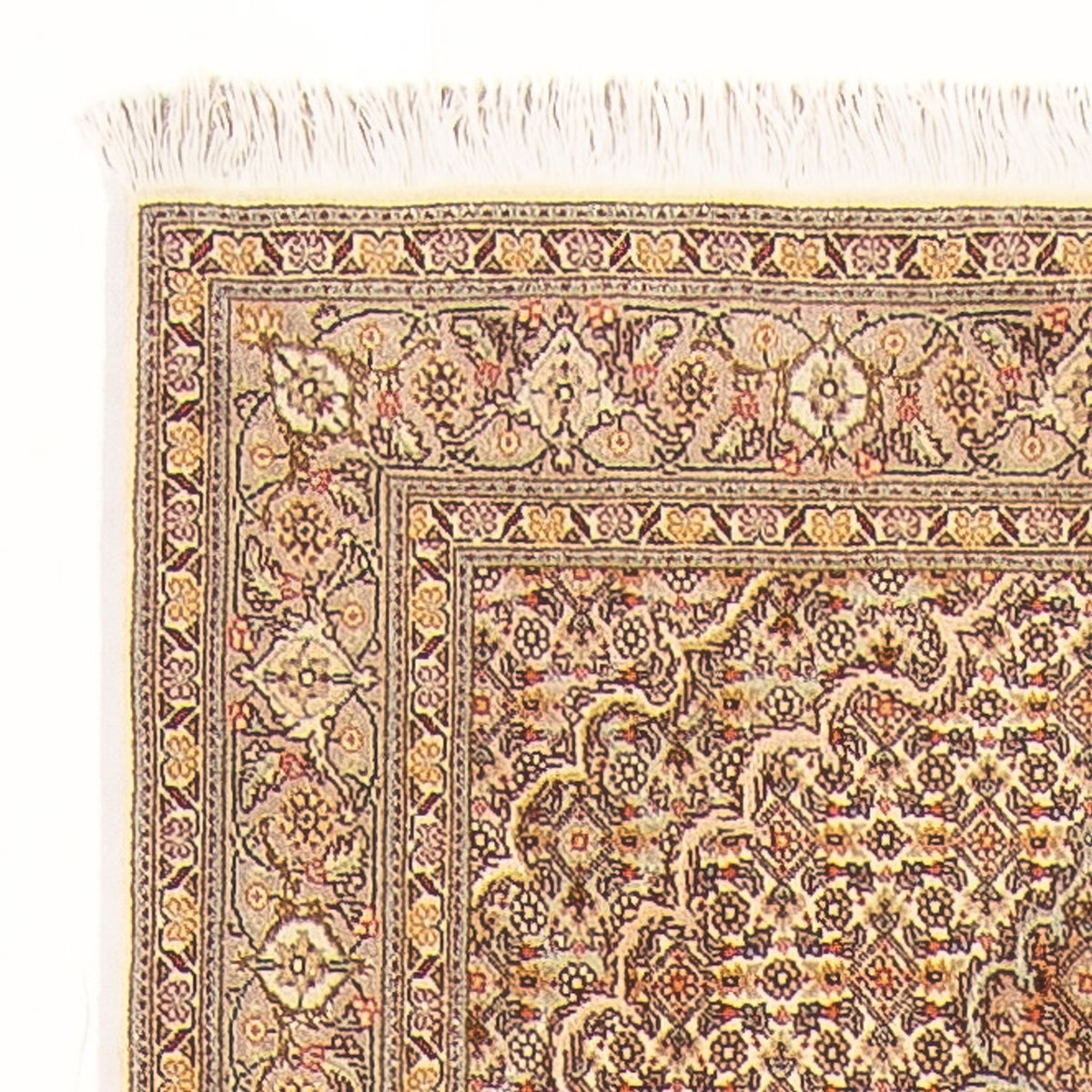Runner Persisk matta - Tabriz - Royal - 393 x 80 cm - beige