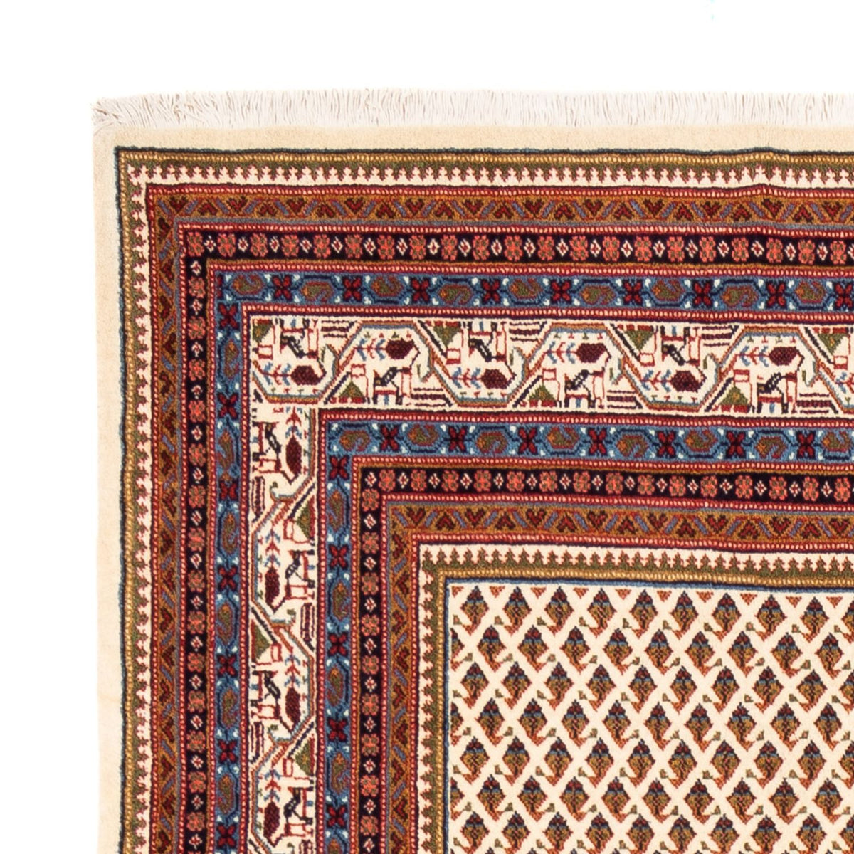 Persisk matta - Mir - 254 x 210 cm - ljusbeige