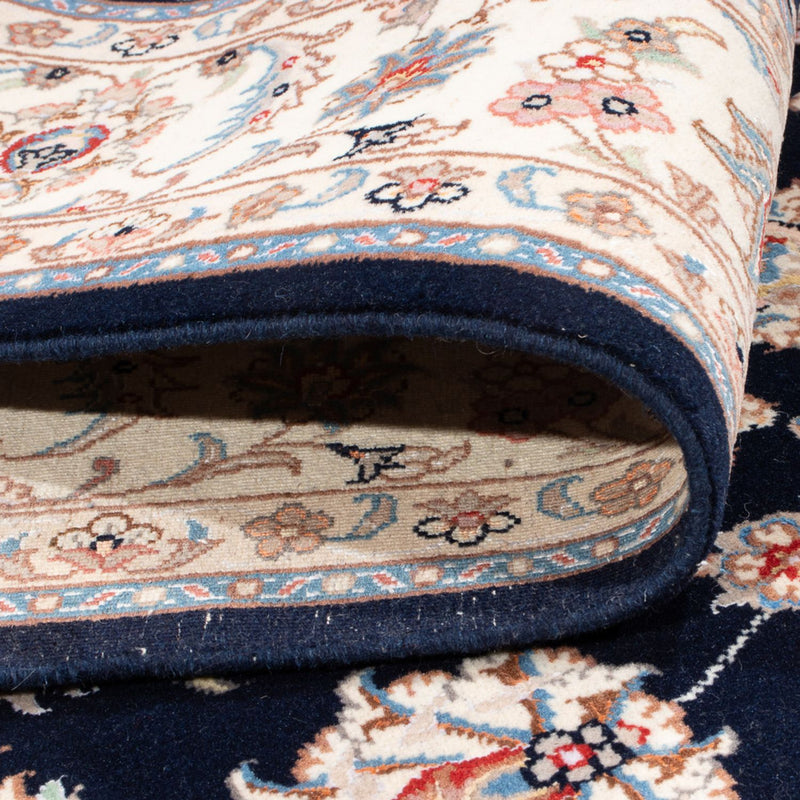 Persisk matta - Tabriz - Royal - 203 x 147 cm - mörkblå