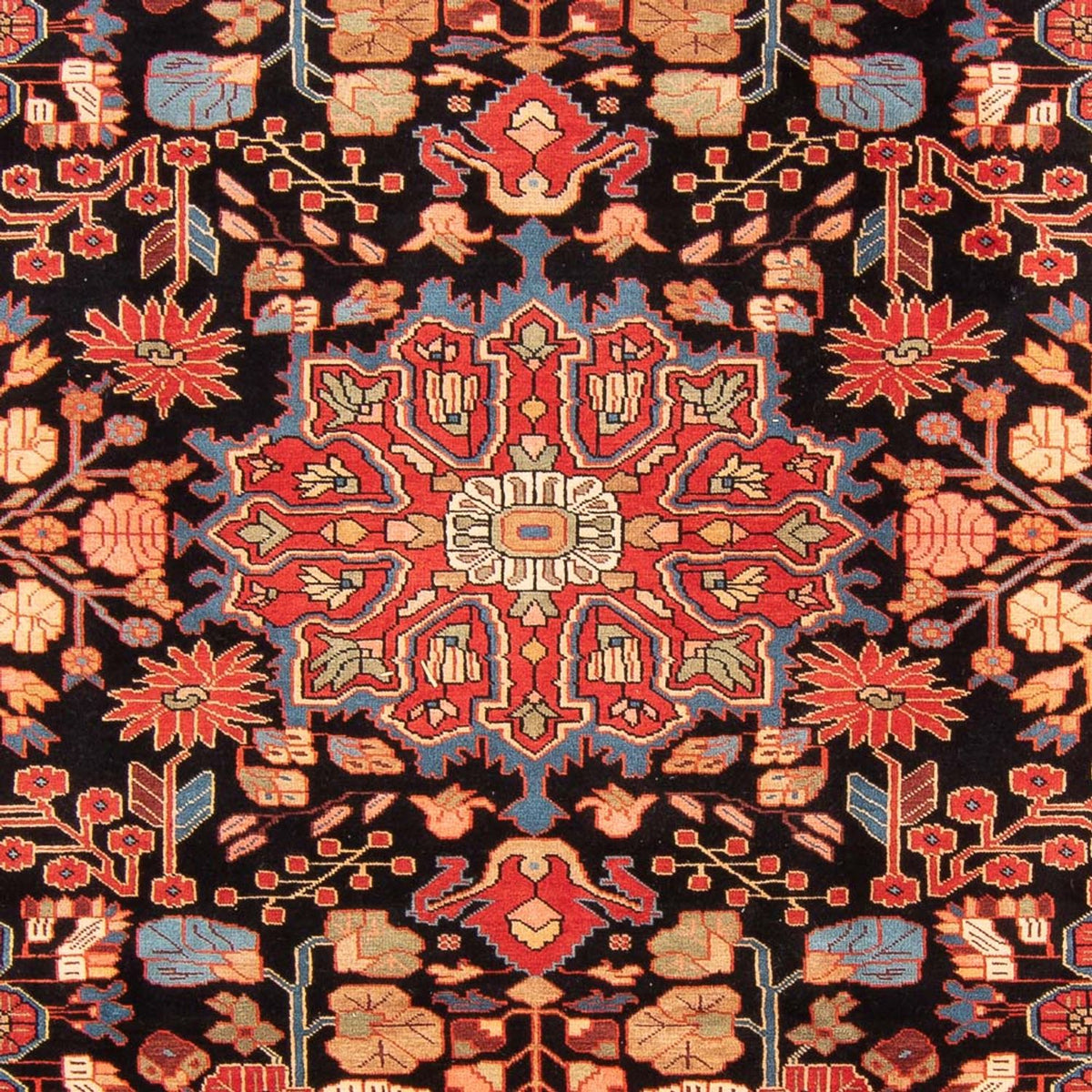 Persisk matta - Nomadic - 285 x 203 cm - mörkblå