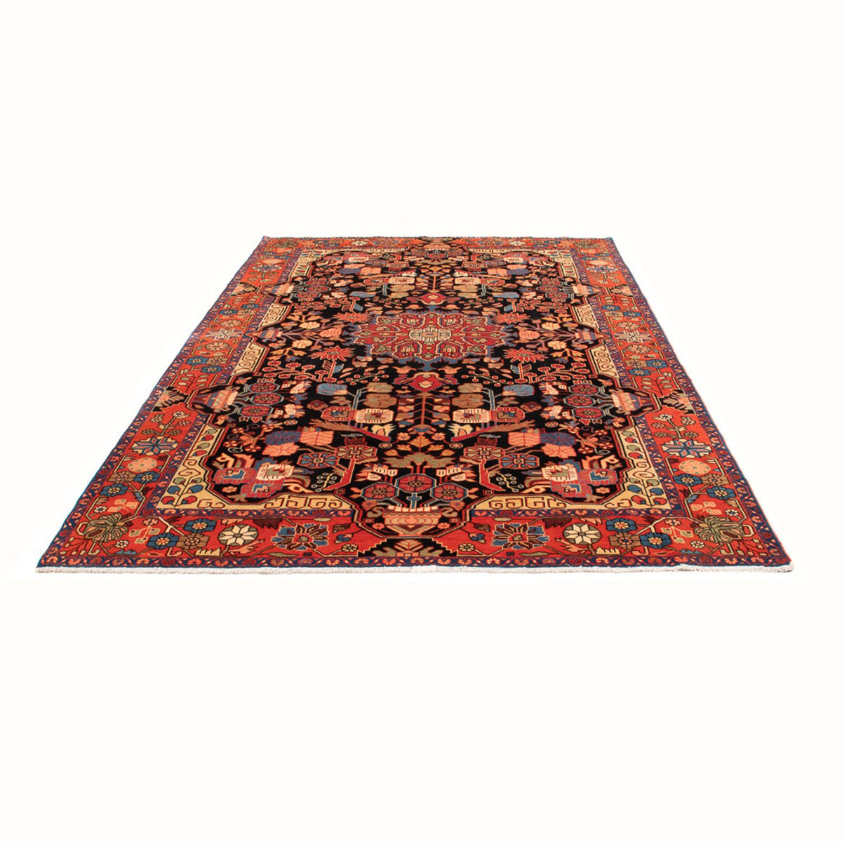 Persisk matta - Nomadic - 285 x 203 cm - mörkblå