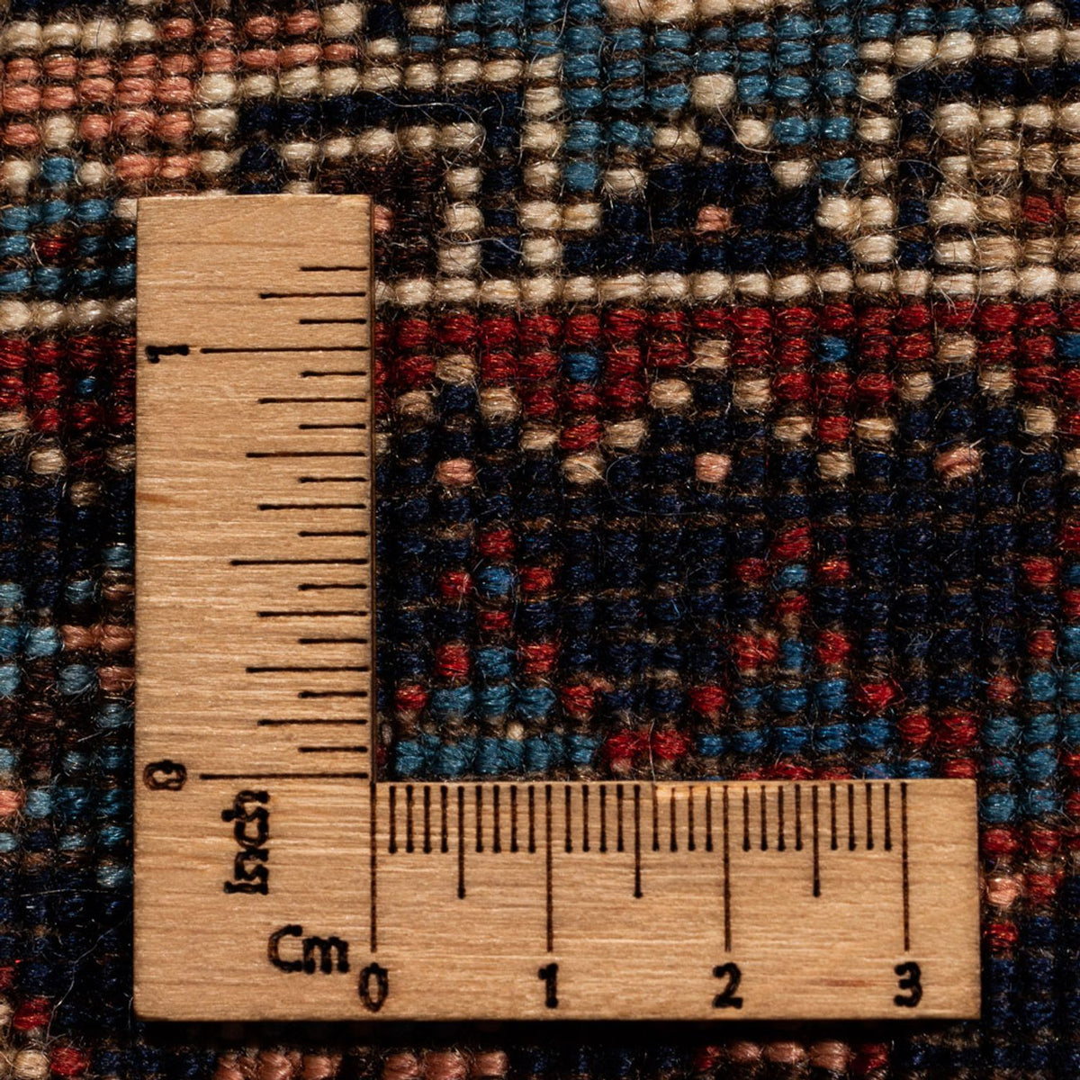 Persisk matta - Nomadic - 311 x 200 cm - mörkröd