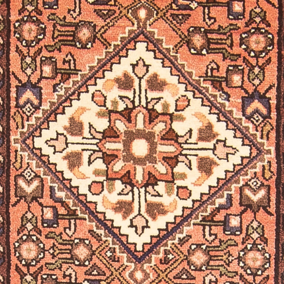 Runner Persisk matta - Nomadic - 400 x 78 cm - röd