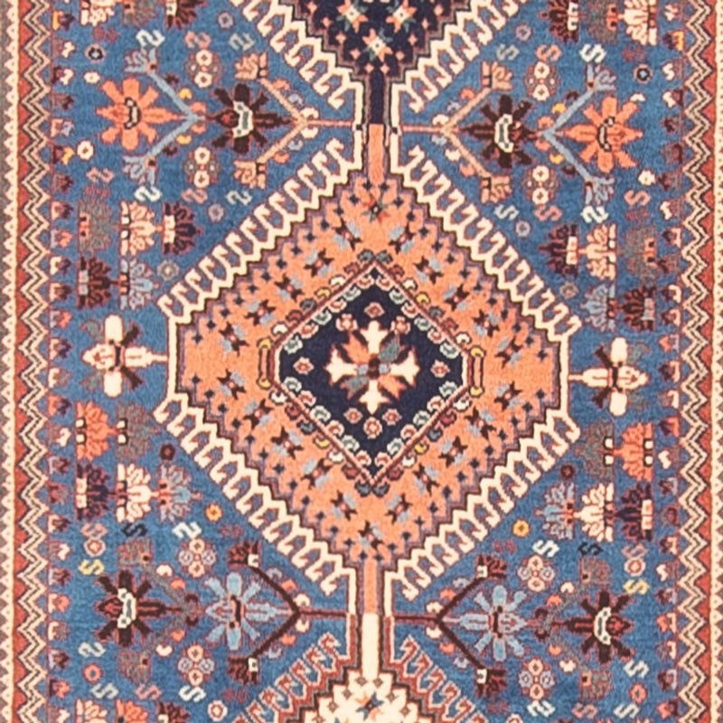 Runner Persisk matta - Nomadic - 392 x 82 cm - blå