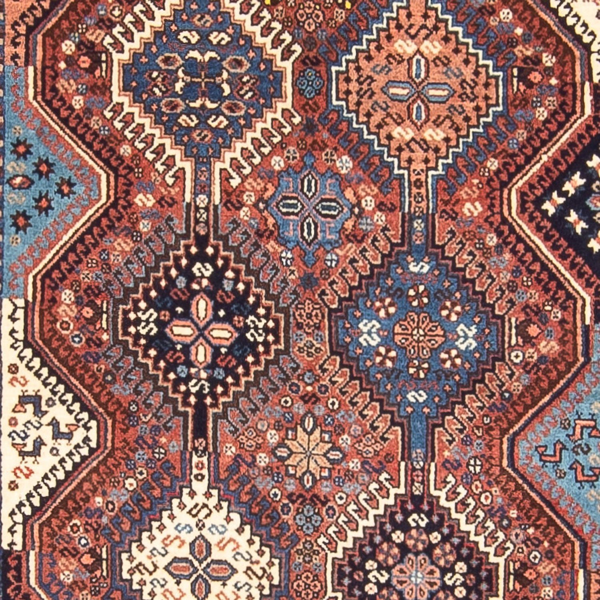 Runner Persisk matta - Nomadic - 387 x 83 cm - röd