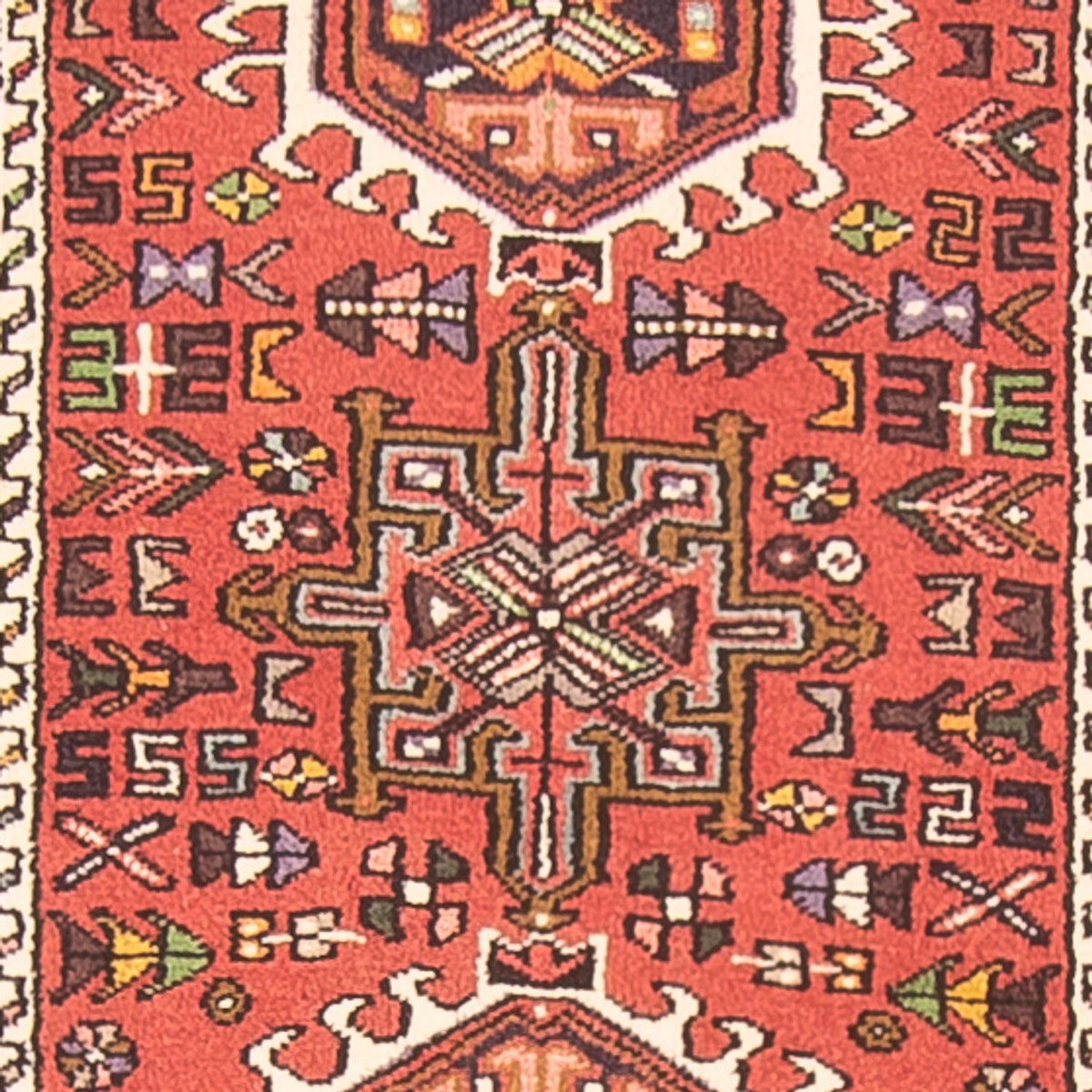 Runner Persisk matta - Nomadic - 481 x 77 cm - röd