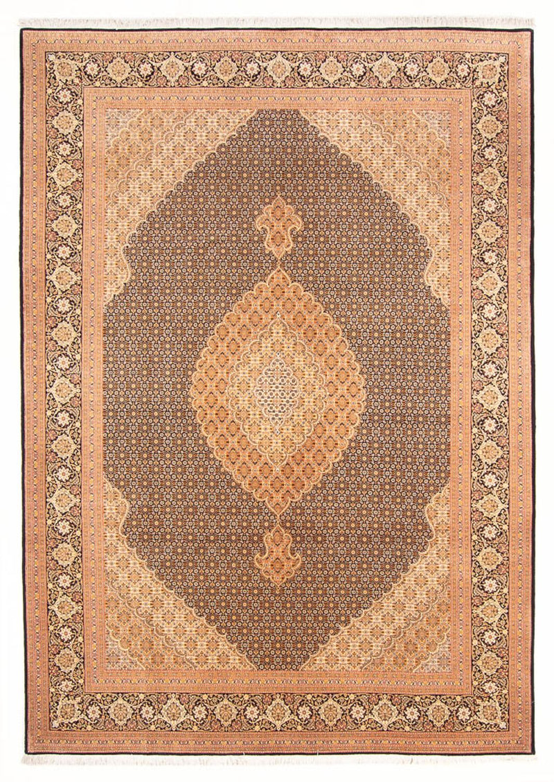 Persisk matta - Tabriz - Royal - 300 x 202 cm - mörkblå