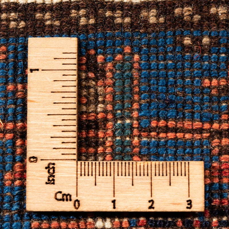 Persisk matta - Nomadic - 238 x 200 cm - mörkröd