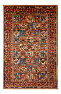 Persisk matta - Nomadic - 303 x 202 cm - bordeaux röd