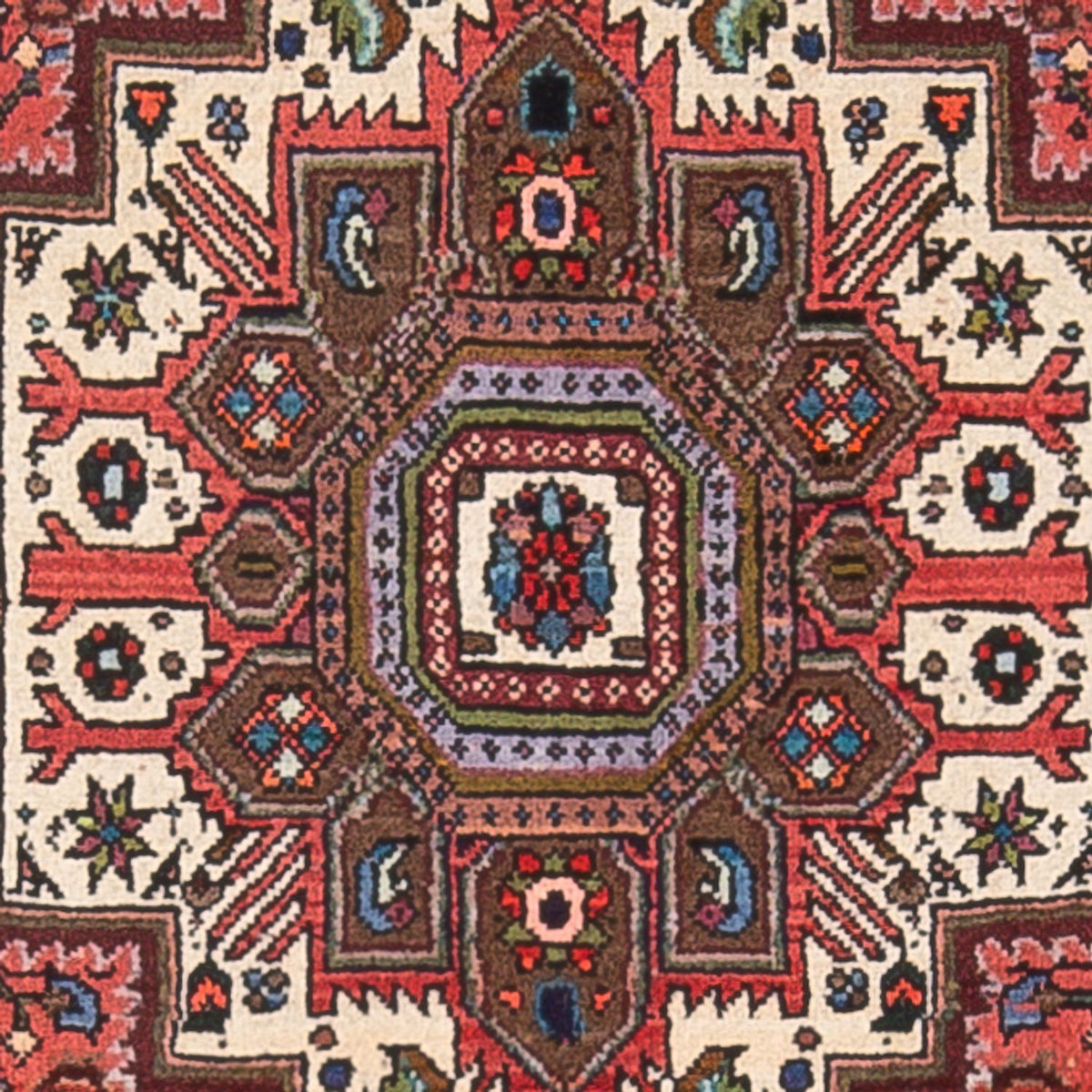 Persisk matta - Nomadic - 120 x 68 cm - rost