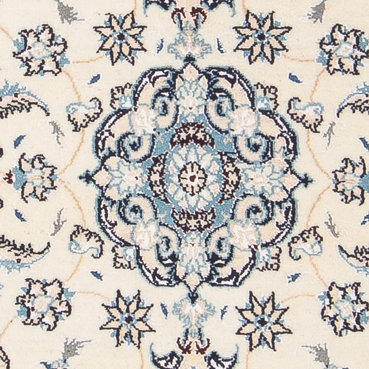 Persisk matta - Nain - Premium - 110 x 66 cm - grädde