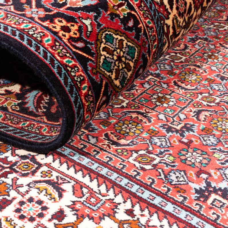 Persisk matta - Bijar - Royal - 247 x 171 cm - röd