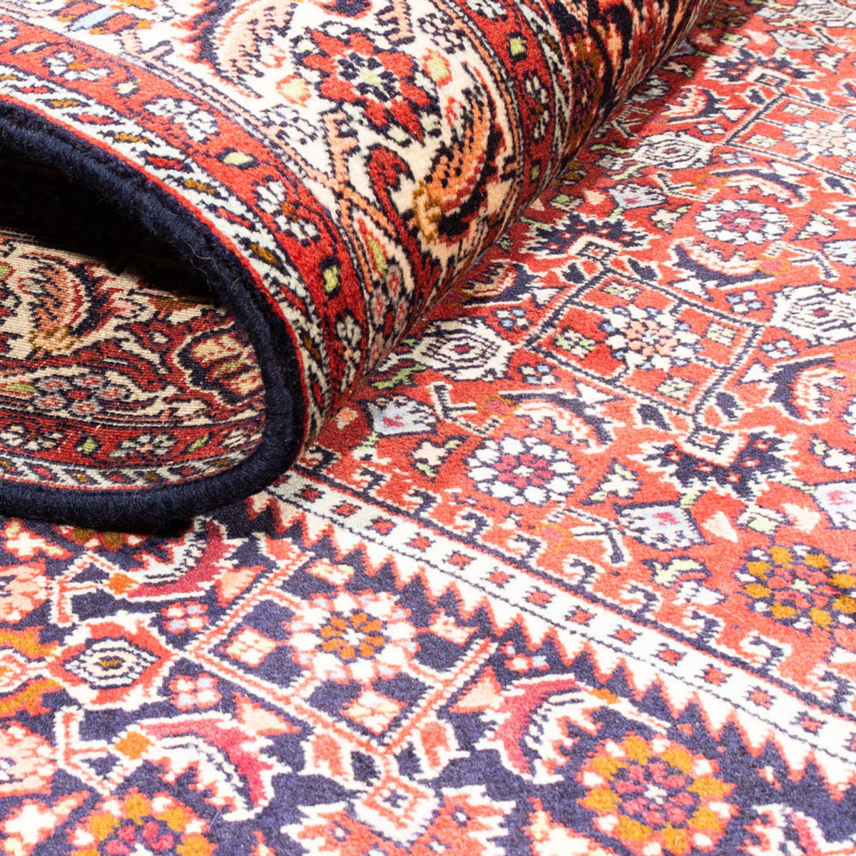 Persisk matta - Bijar - Royal - 240 x 168 cm - röd