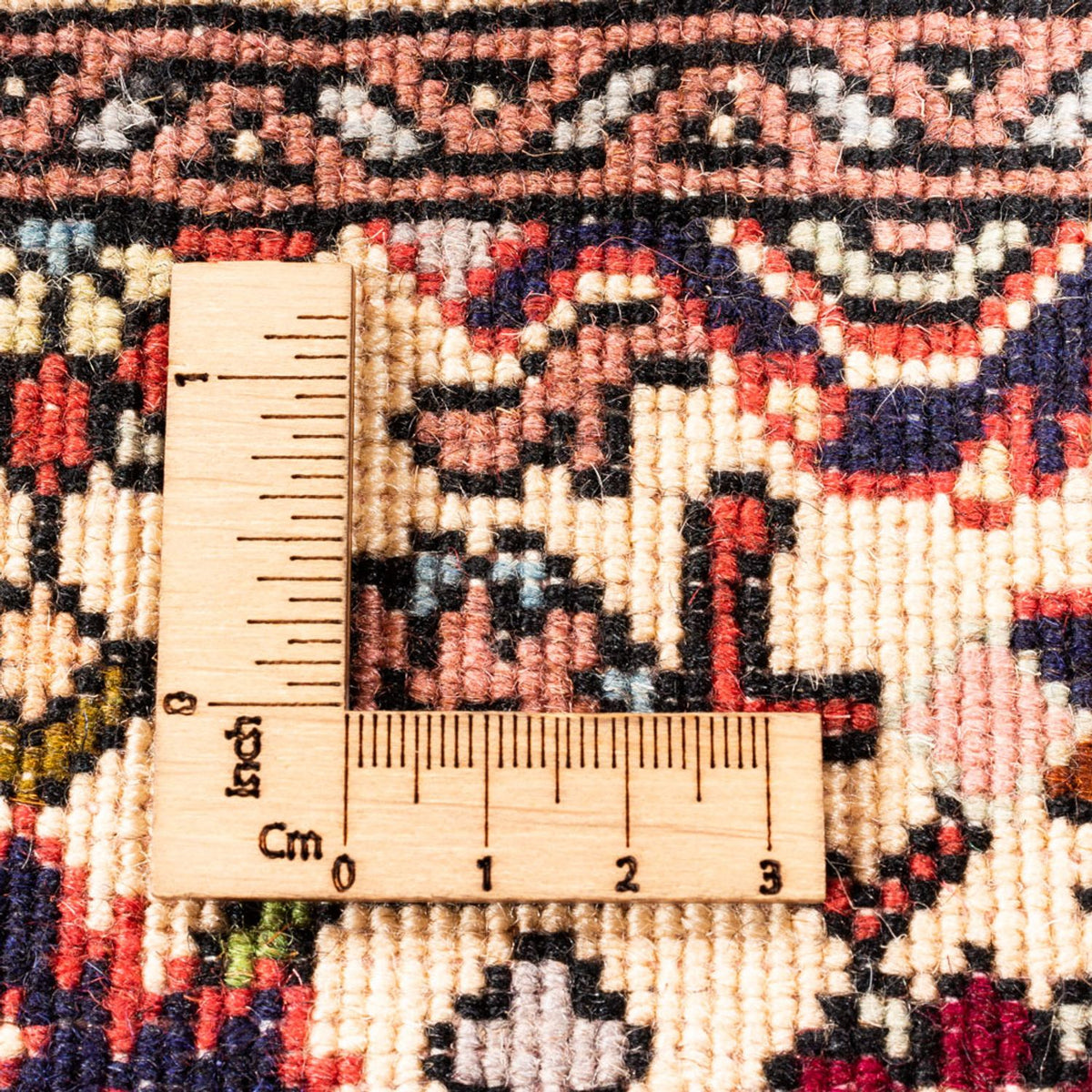 Persisk matta - Bijar - Royal - 238 x 171 cm - röd