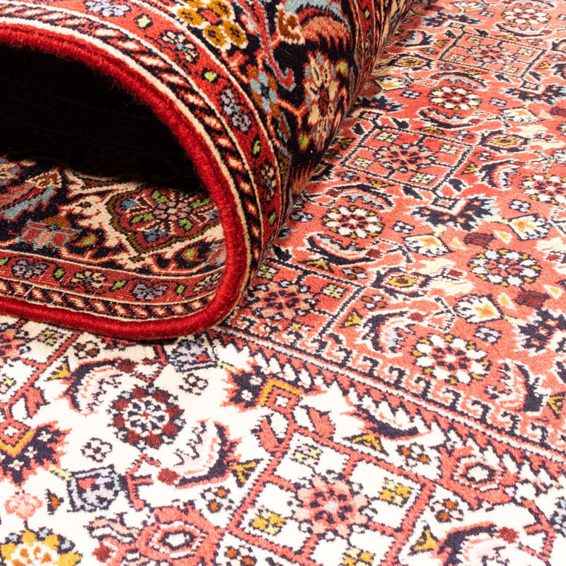 Persisk matta - Bijar - Royal - 246 x 171 cm - röd