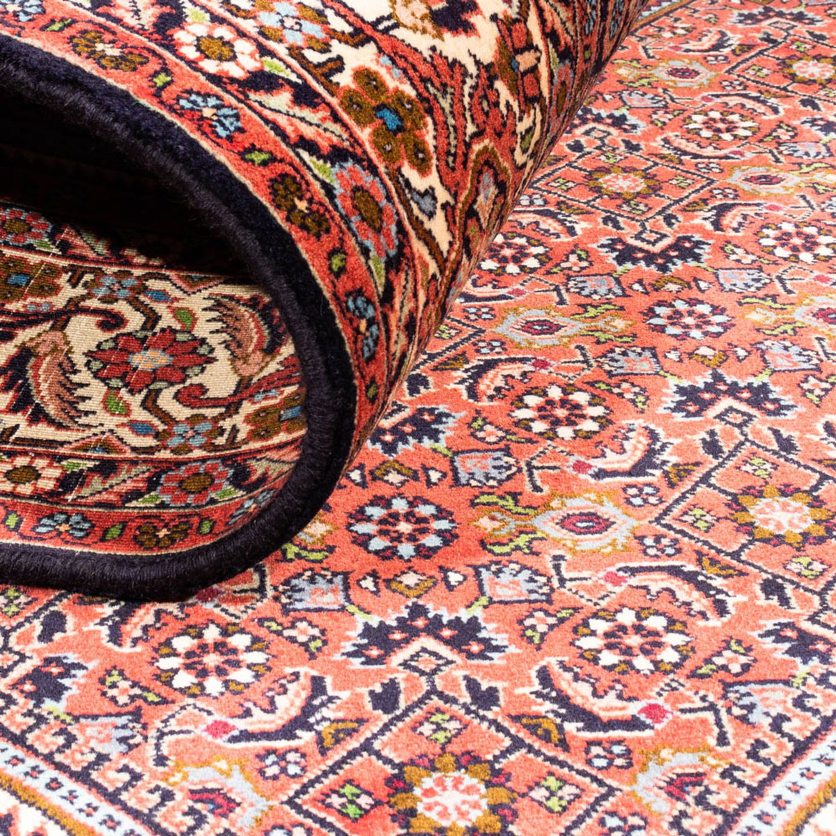 Persisk matta - Bijar - Royal - 240 x 173 cm - röd