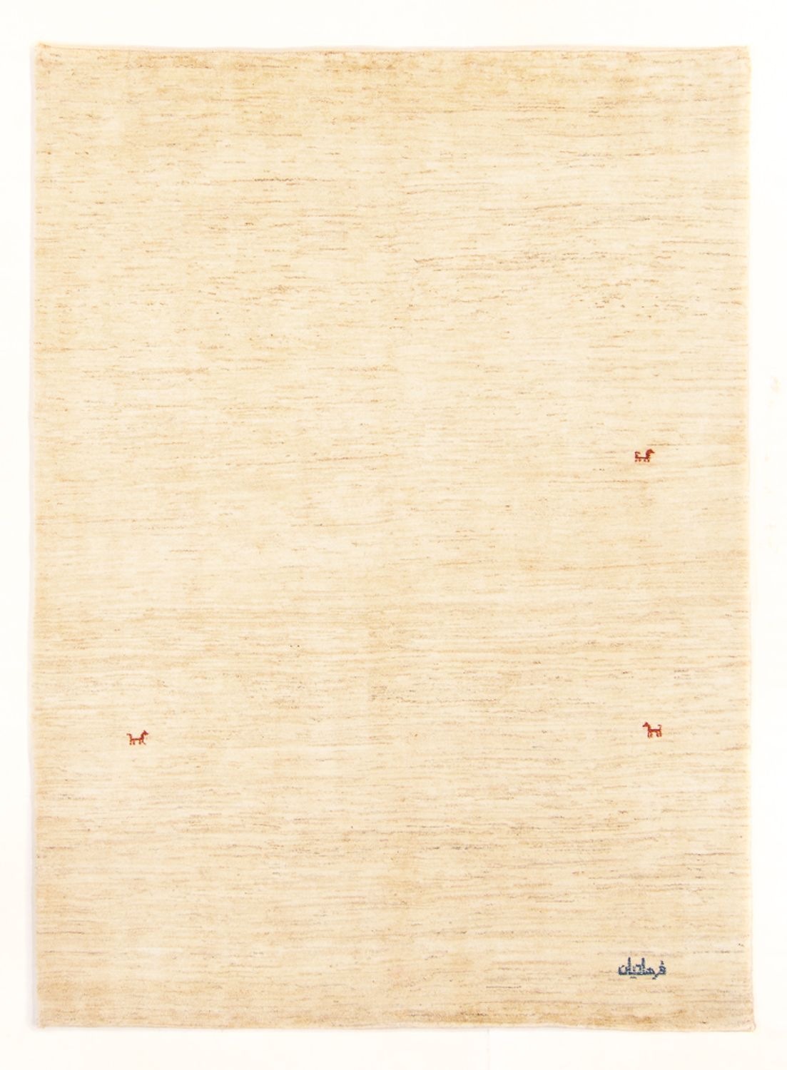 Gabbeh-matta - persisk - 235 x 165 cm - beige