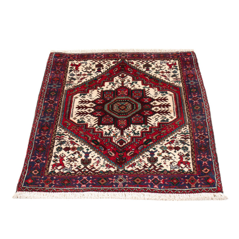 Persisk matta - Nomadic - 95 x 58 cm - grädde