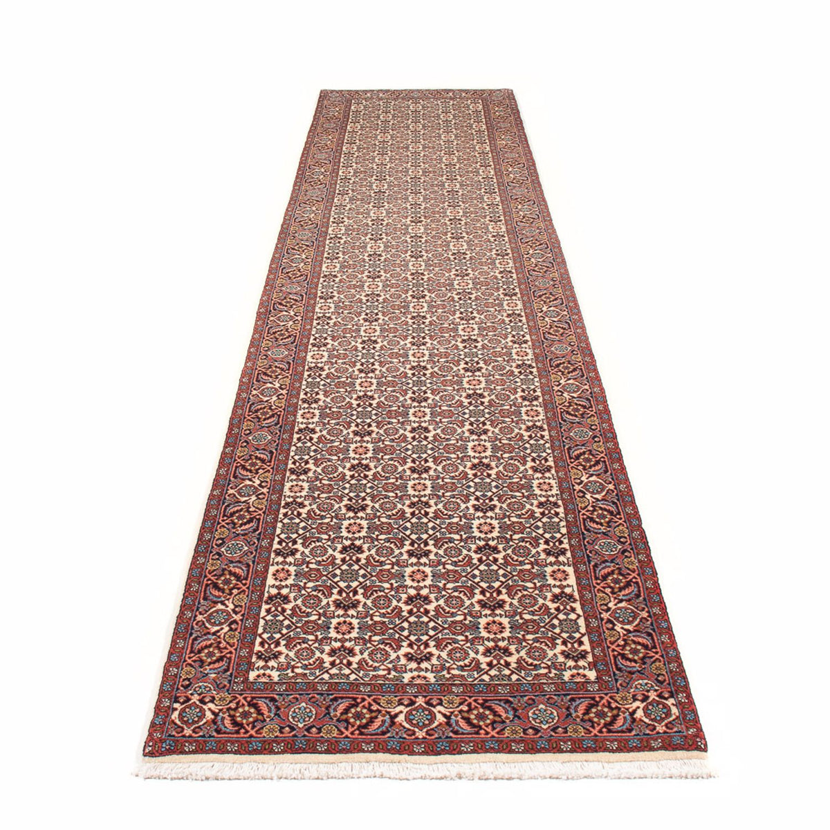 Runner Persisk matta - Bijar - 398 x 85 cm - beige
