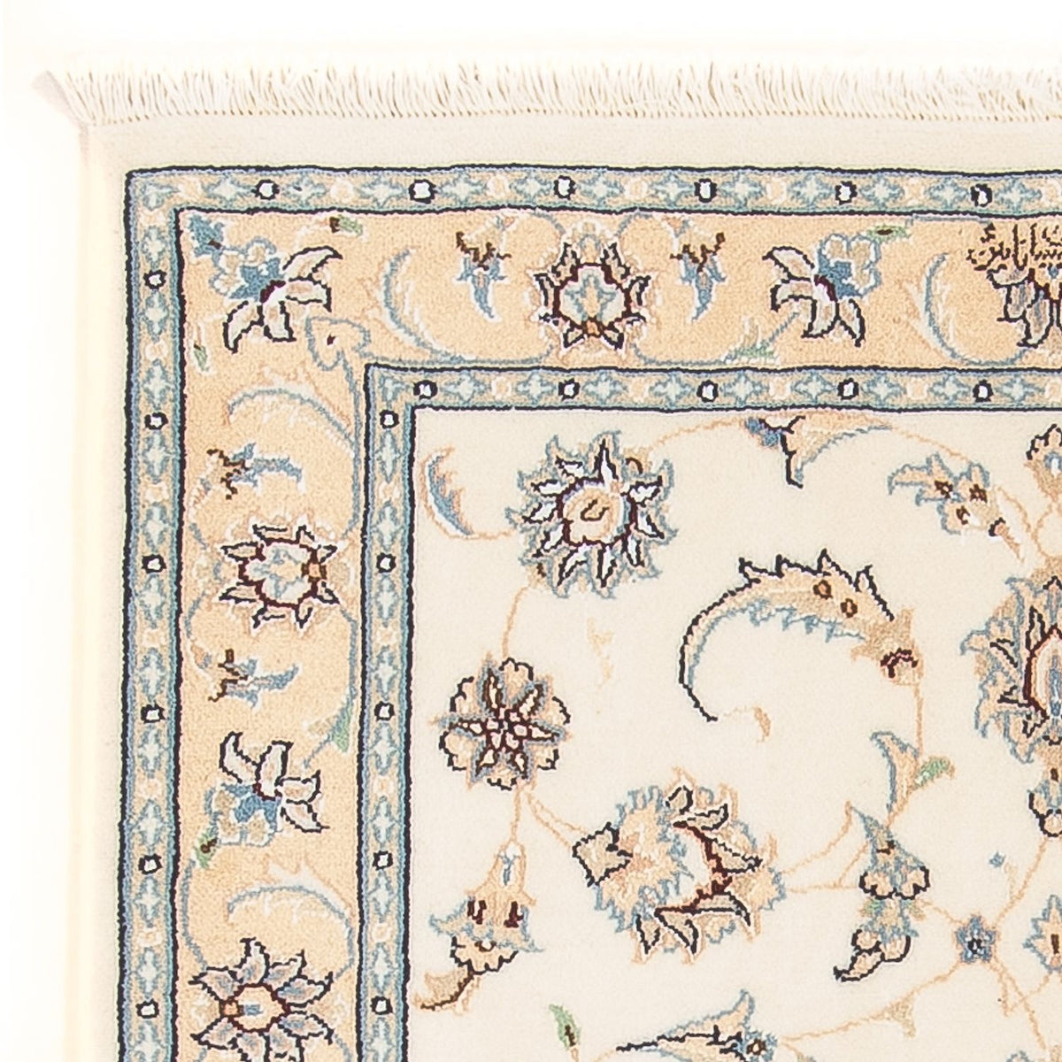 Persisk matta - Nain - Premium - 115 x 74 cm - grädde