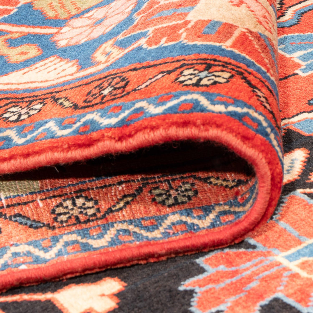 Persisk matta - Nomadic - 291 x 200 cm - mörkblå