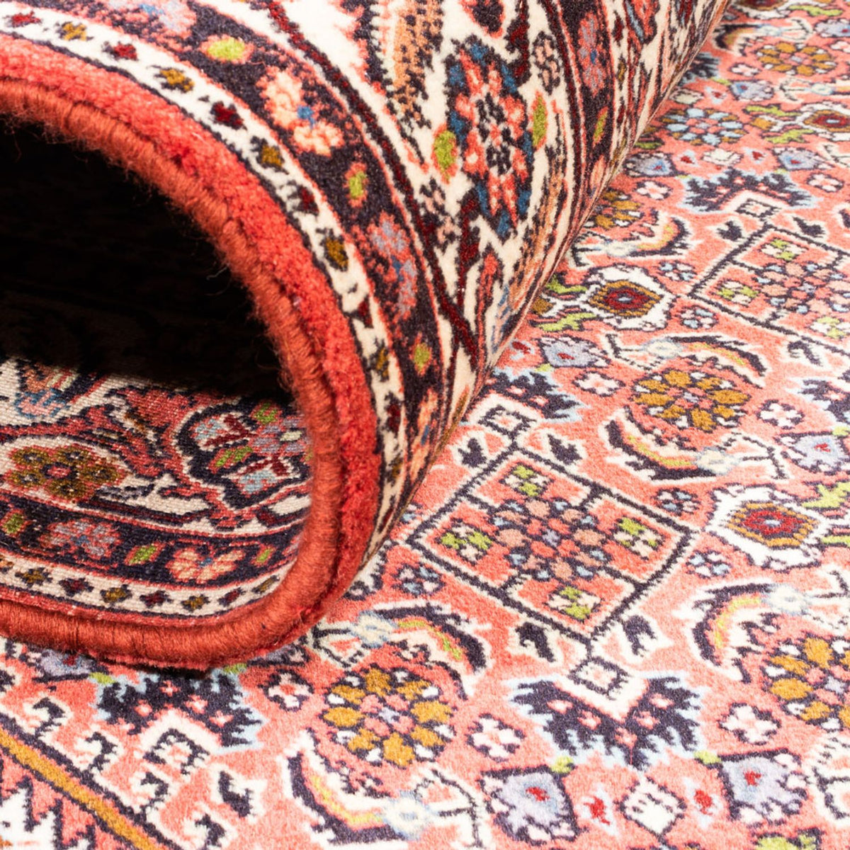 Persisk matta - Bijar - Royal - 247 x 172 cm - röd