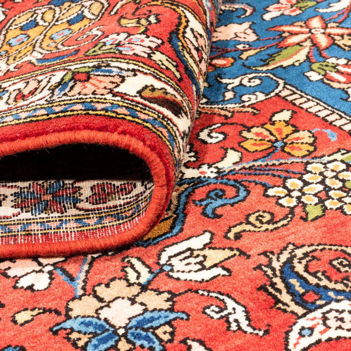 Persisk matta - Bijar - Royal - 296 x 204 cm - mörkblå