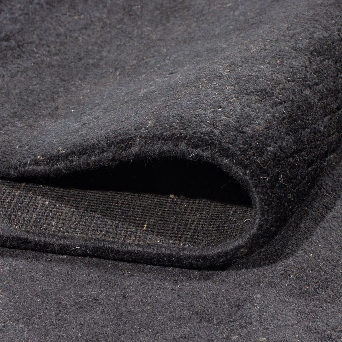 Gabbeh-matta - persisk - 295 x 207 cm - svart