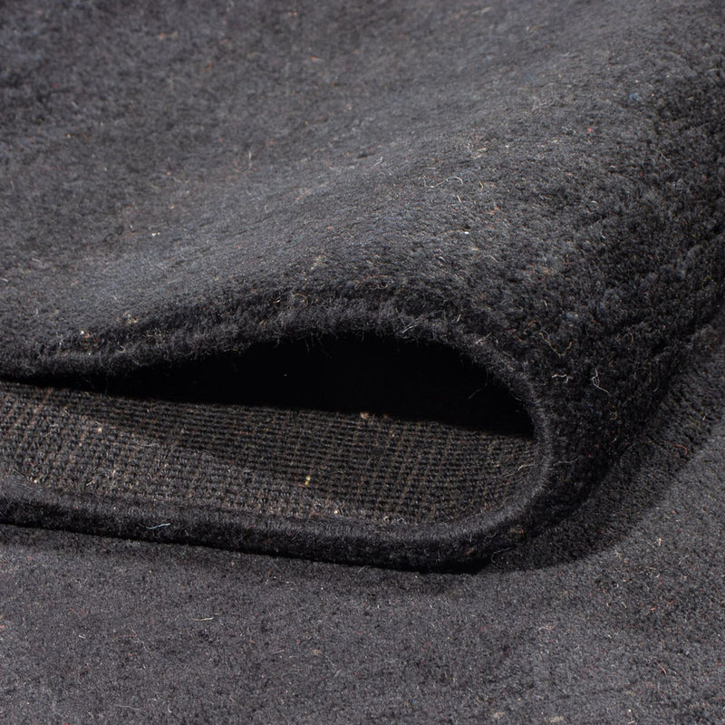 Gabbeh-matta - persisk - 295 x 207 cm - svart