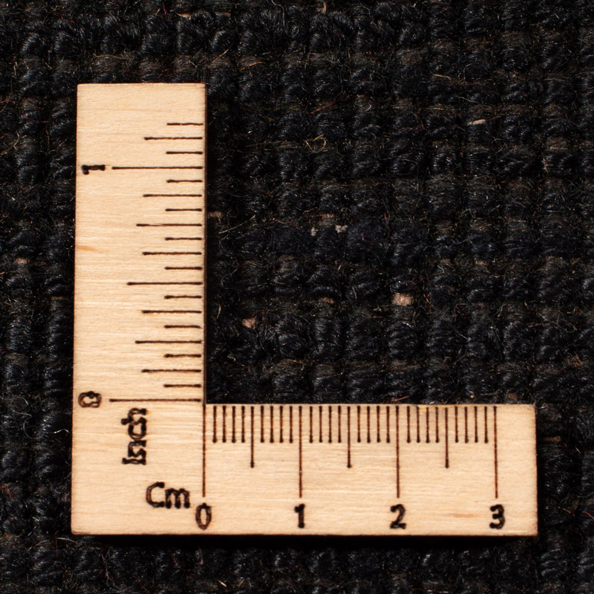 Gabbeh-matta - persisk - 295 x 207 cm - svart