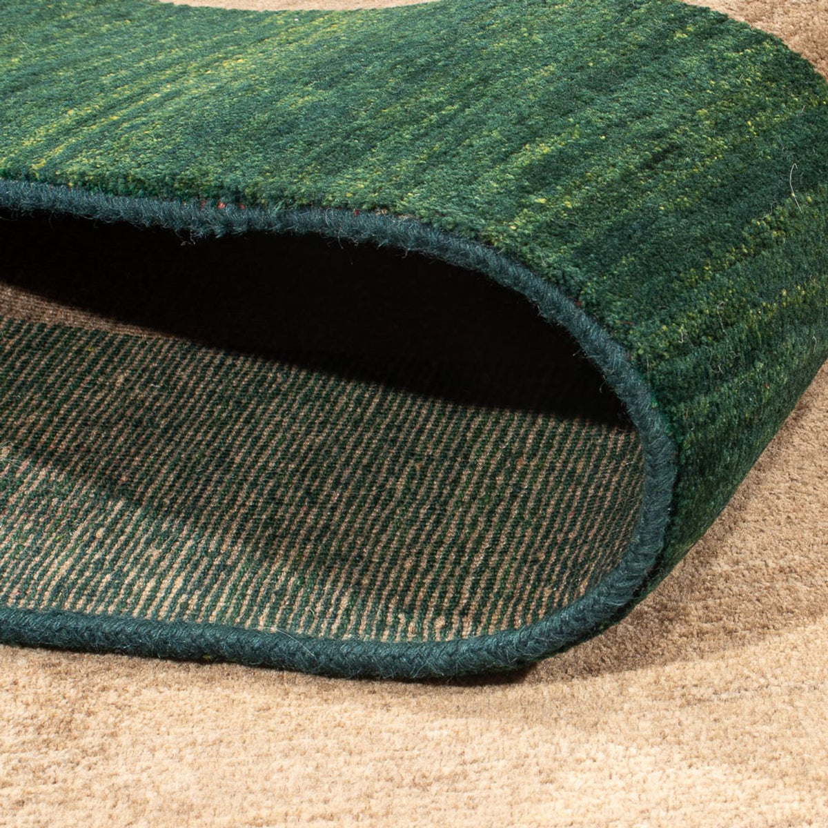 Gabbeh-matta - persisk - 231 x 172 cm - beige