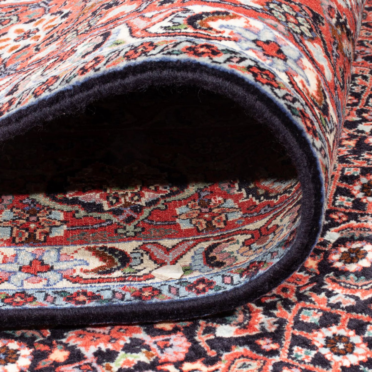 Persisk matta - Bijar - Royal - 247 x 196 cm - mörkblå