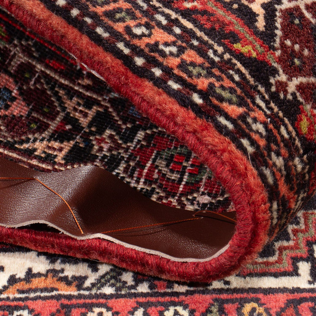 Persisk matta - Nomadic - 132 x 78 cm - ljusröd