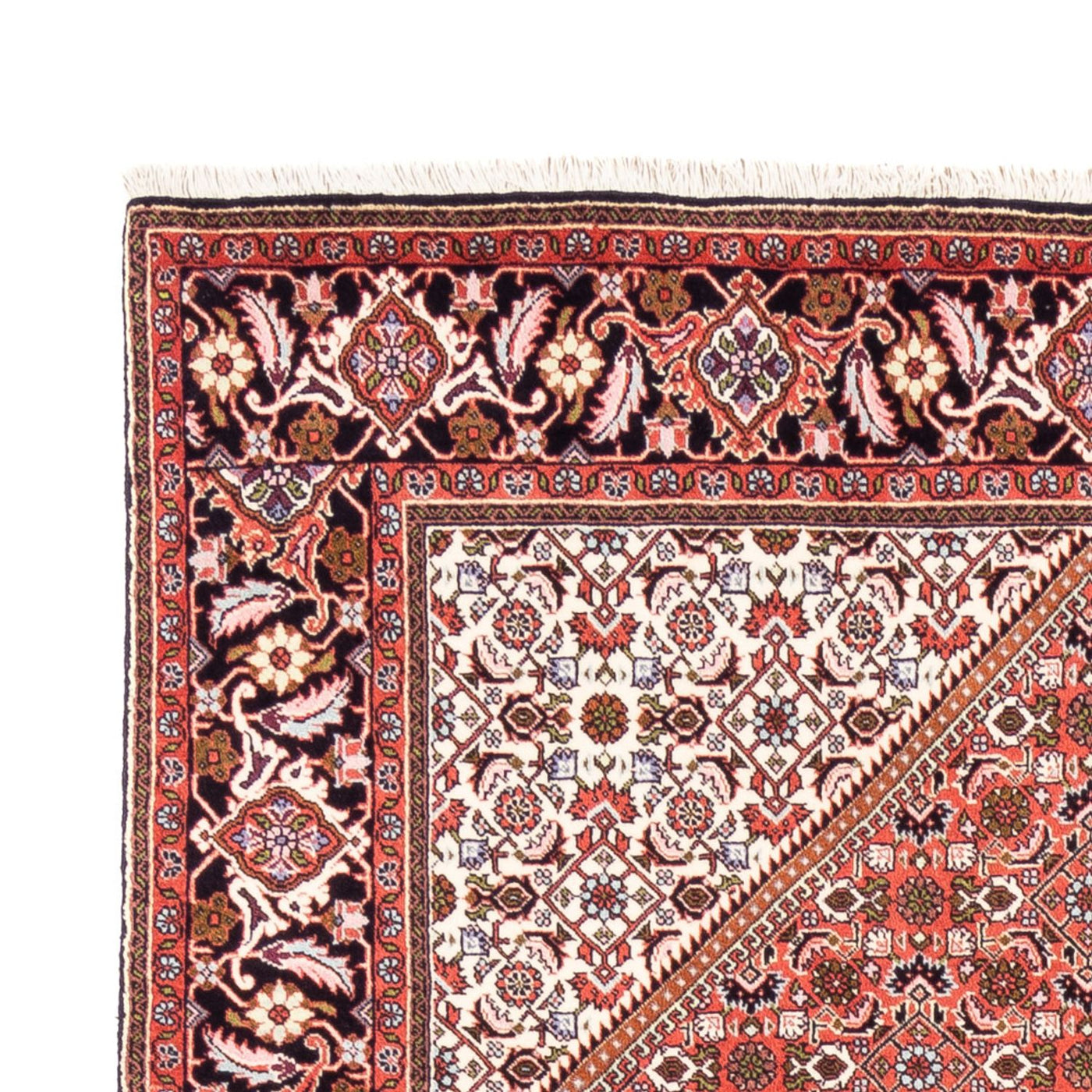Persisk matta - Bijar - 235 x 168 cm - röd