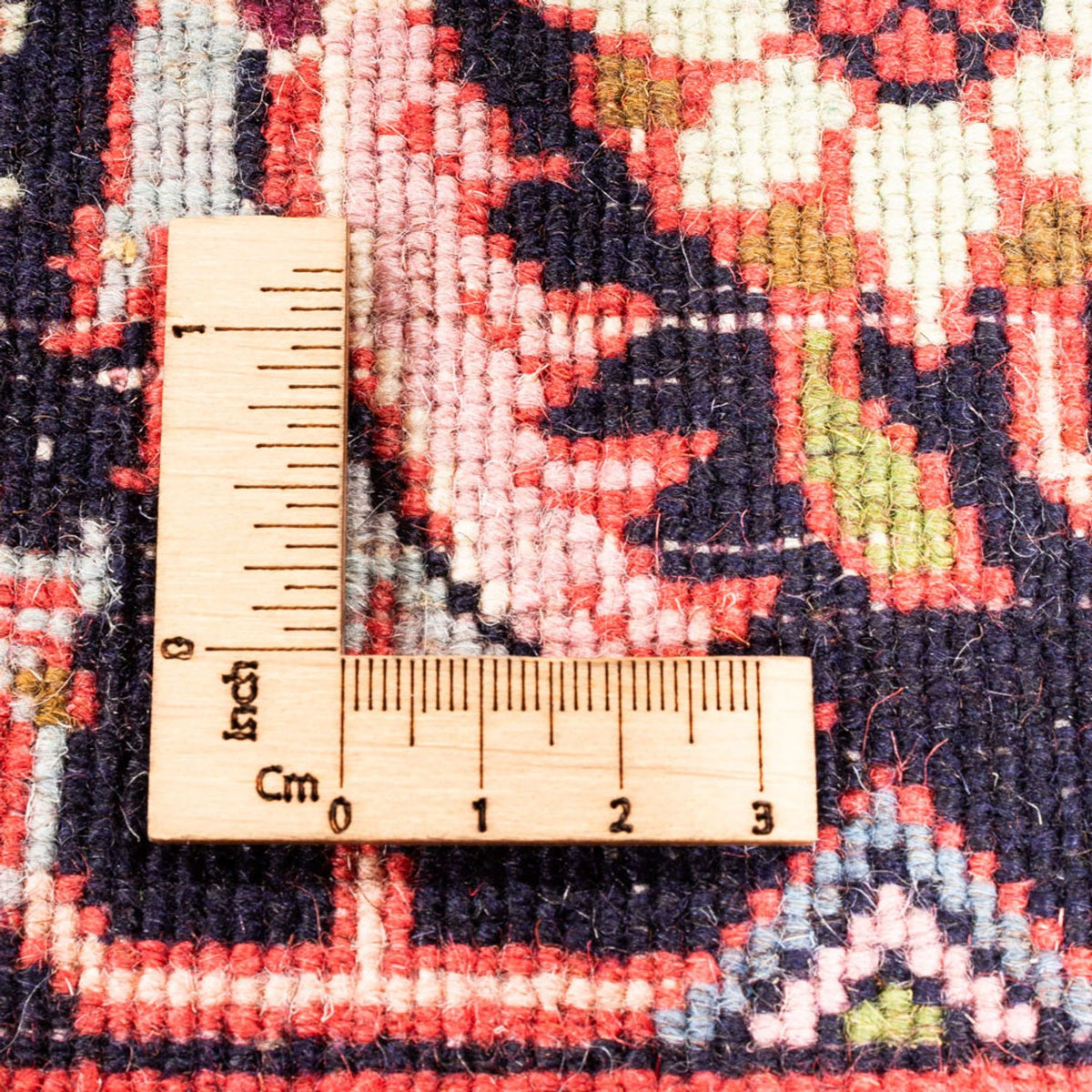 Persisk matta - Bijar - 235 x 168 cm - röd