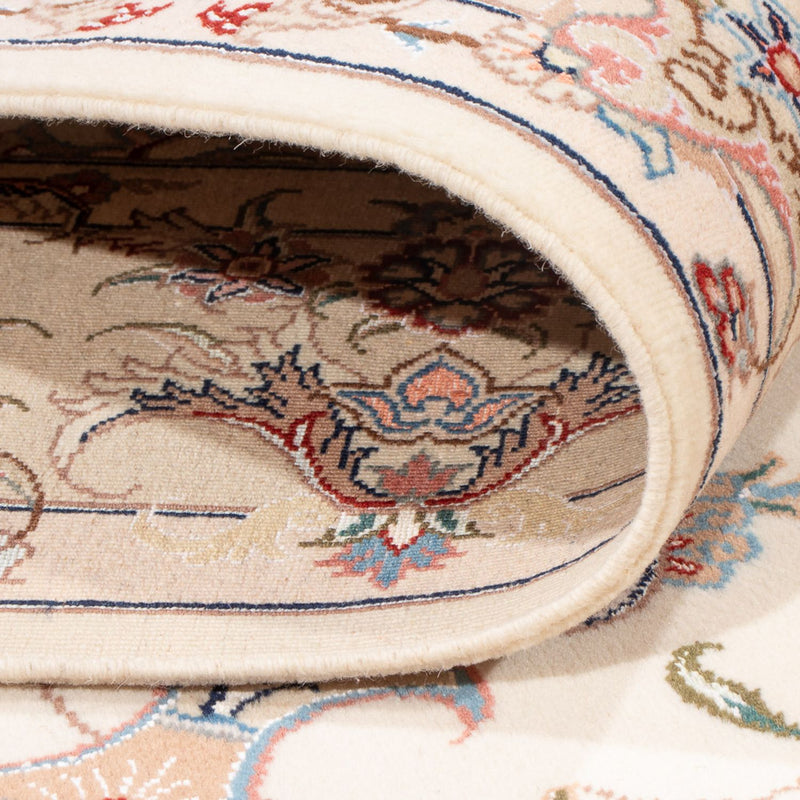 Persisk matta - Tabriz - Royal - 198 x 148 cm - grädde