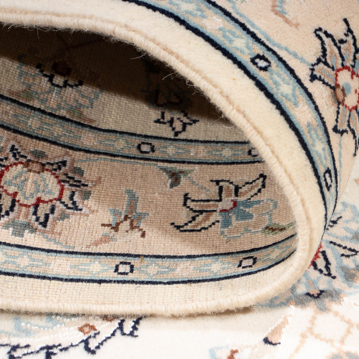 Persisk matta - Nain - Premium - 118 x 80 cm - grädde