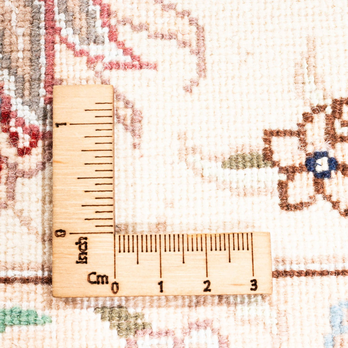 Persisk matta - Tabriz - 196 x 153 cm - grädde